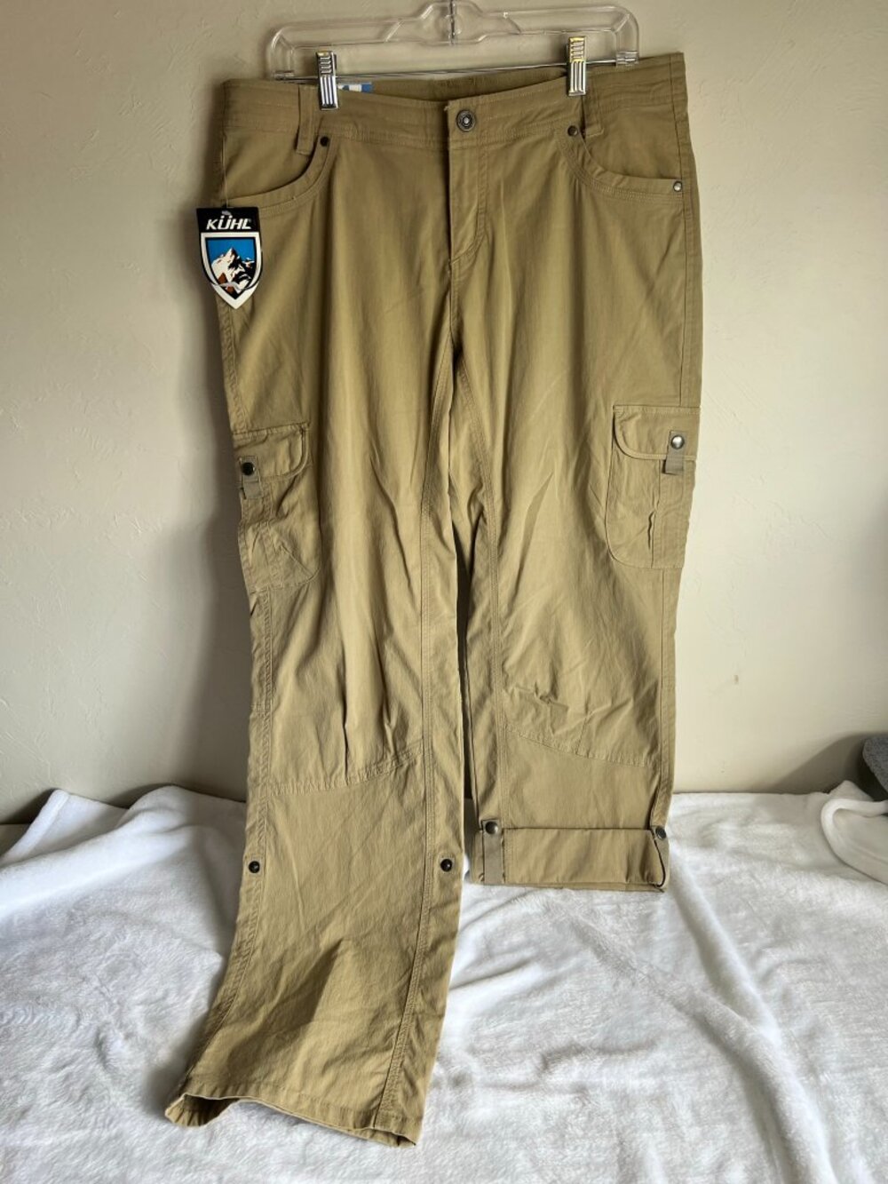 Kuhl Women's Tan Convertible Cargo Pants